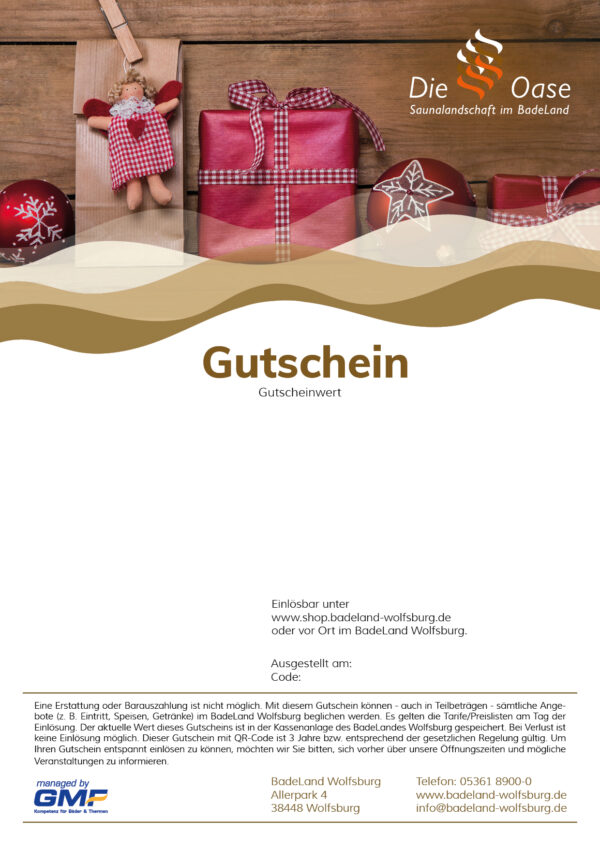 Gutschein Online Weihnachten